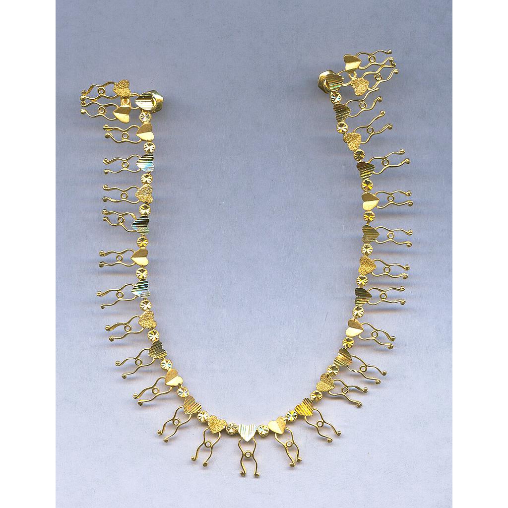 GOLD HALF SET ROUND PLAIN EXCLUSIVE