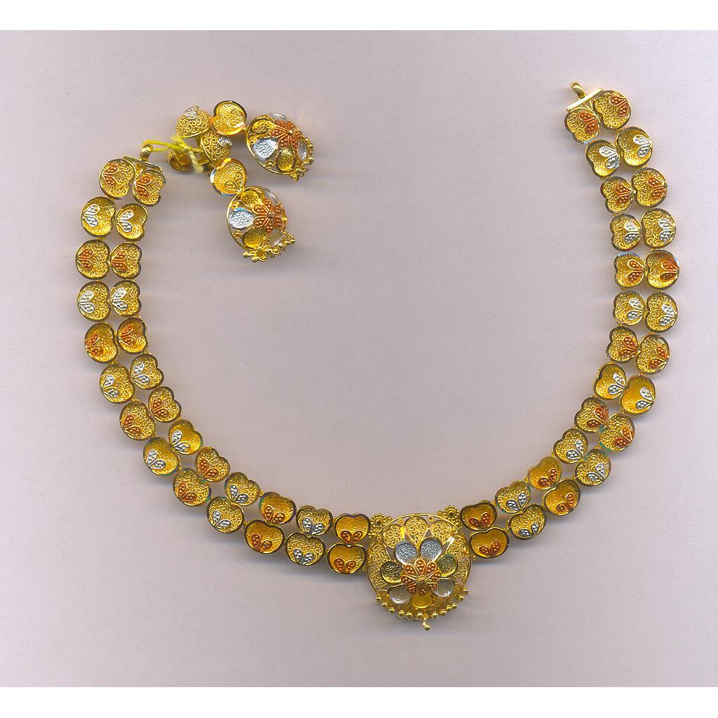 GOLD HALF SET ROUND PLAIN EXCLUSIVE