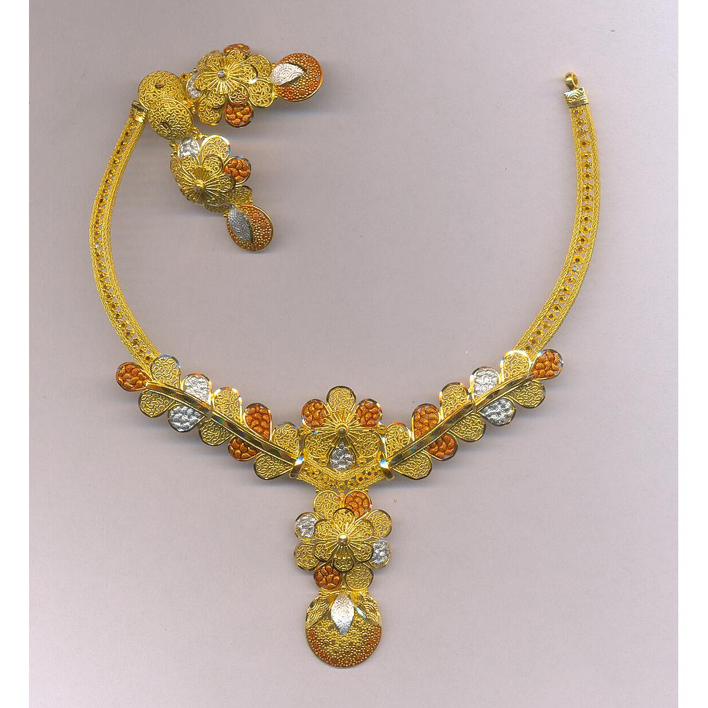 GOLD HALF SET ROUND PLAIN EXCLUSIVE