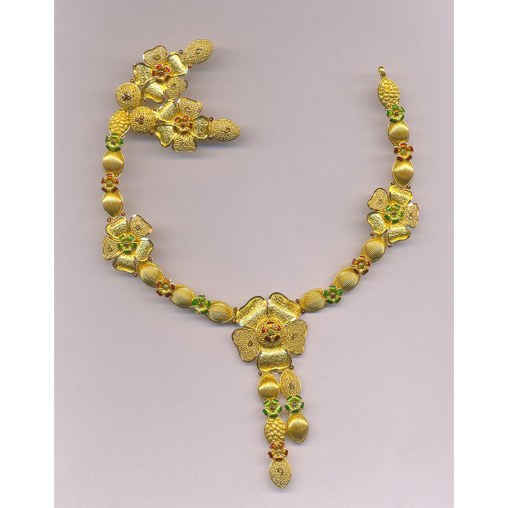 GOLD HALF SET ROUND PLAIN EXCLUSIVE
