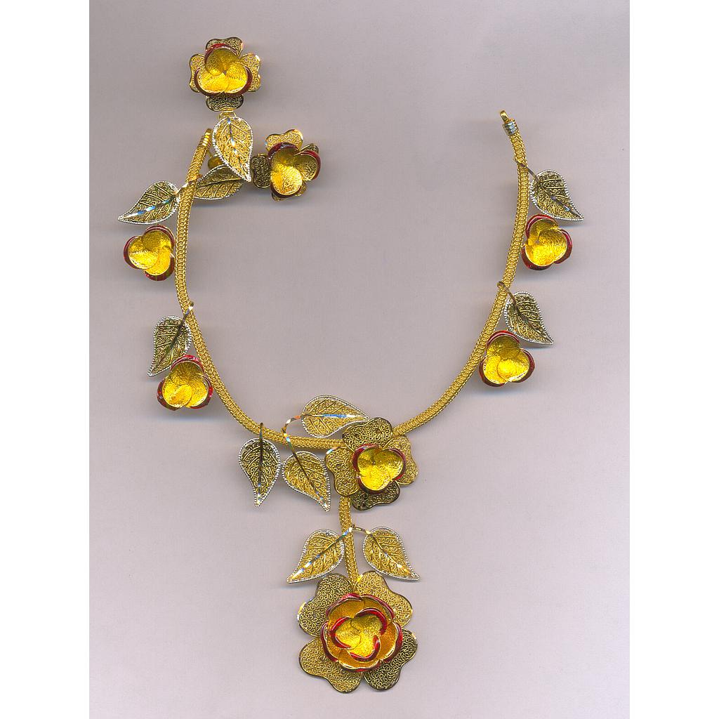 GOLD HALF SET ROUND PLAIN EXCLUSIVE