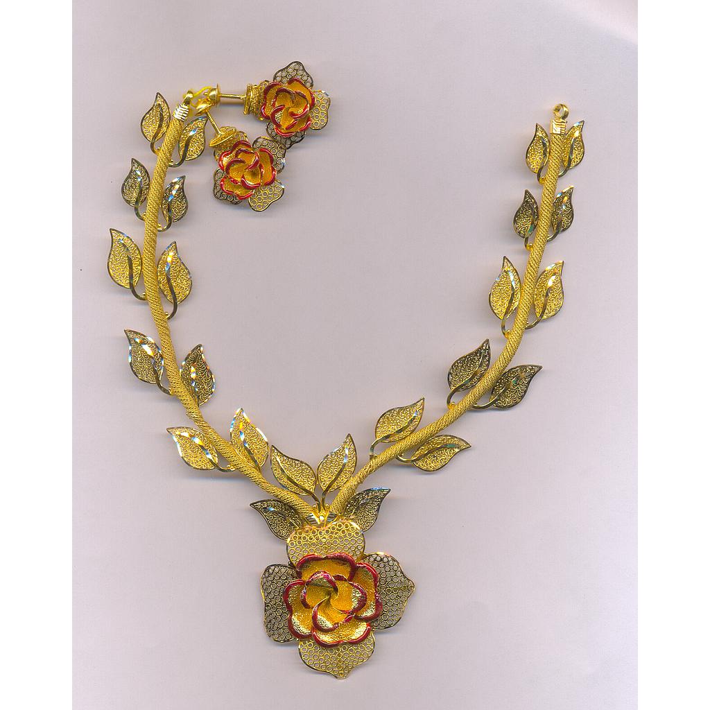 GOLD HALF SET ROUND PLAIN EXCLUSIVE