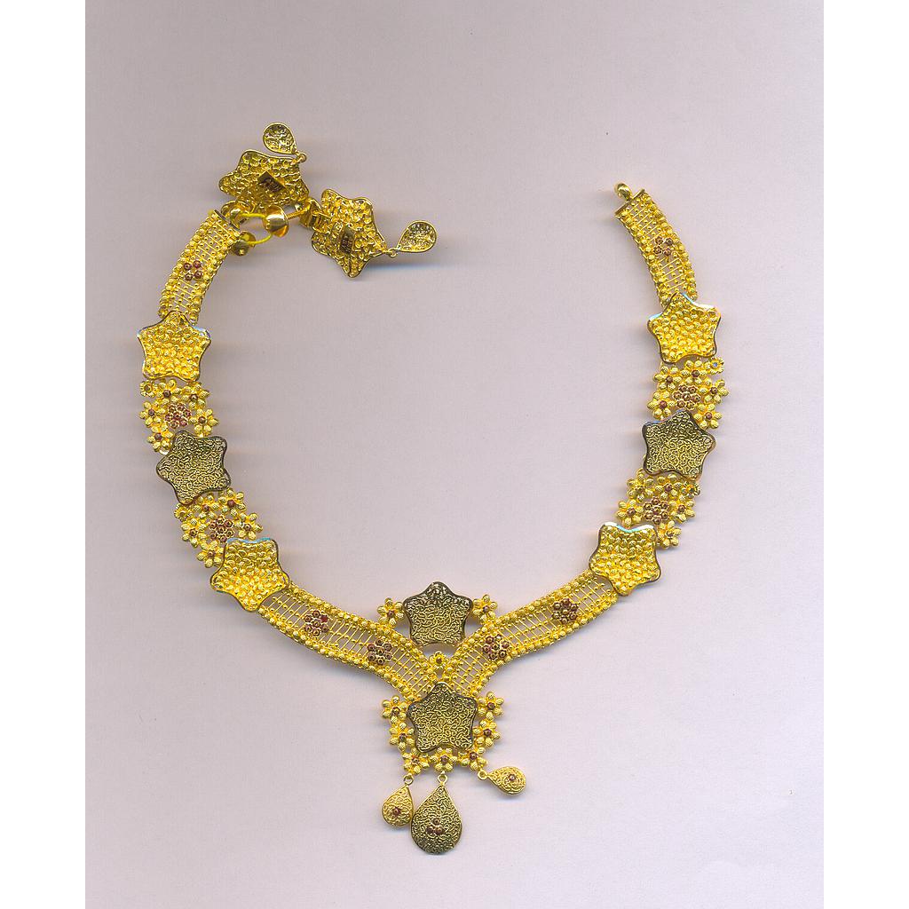 GOLD HALF SET ROUND PLAIN EXCLUSIVE