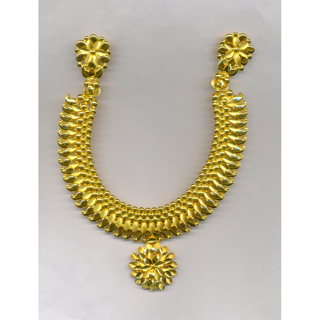 GOLD HALF SET ROUND PLAIN EXCLUSIVE