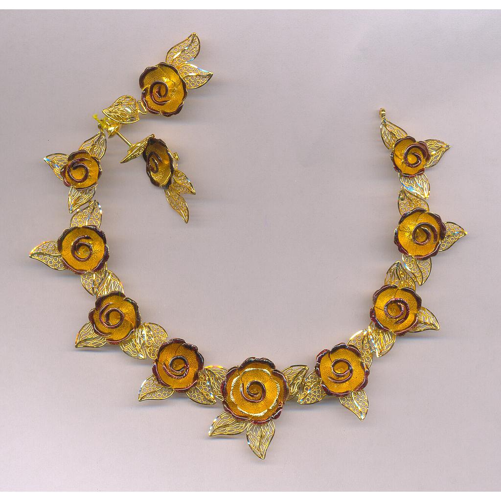 GOLD HALF SET ROUND PLAIN EXCLUSIVE