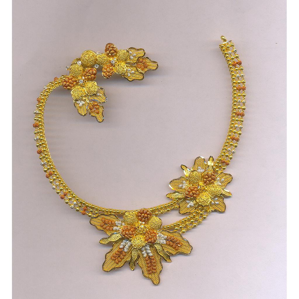GOLD HALF SET ROUND PLAIN EXCLUSIVE