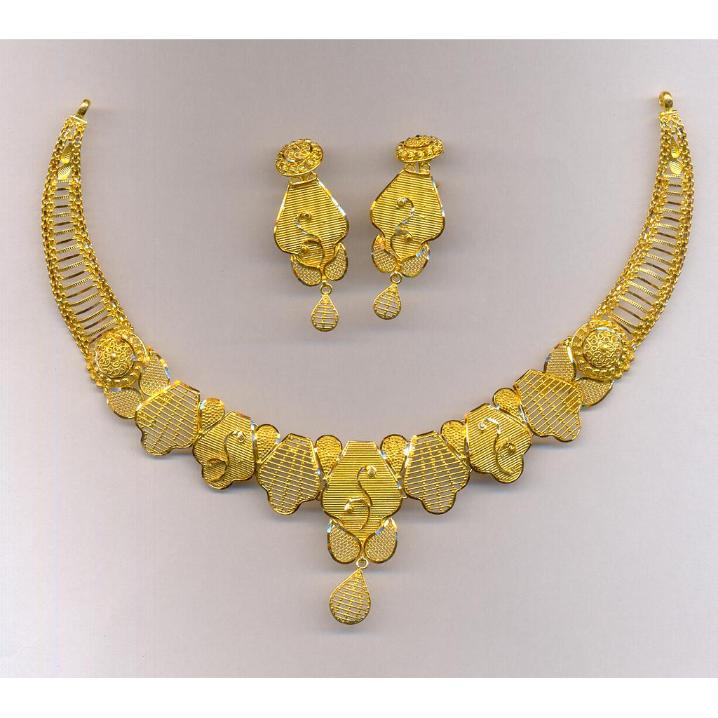 GOLD HALF SET ROUND PLAIN EXCLUSIVE