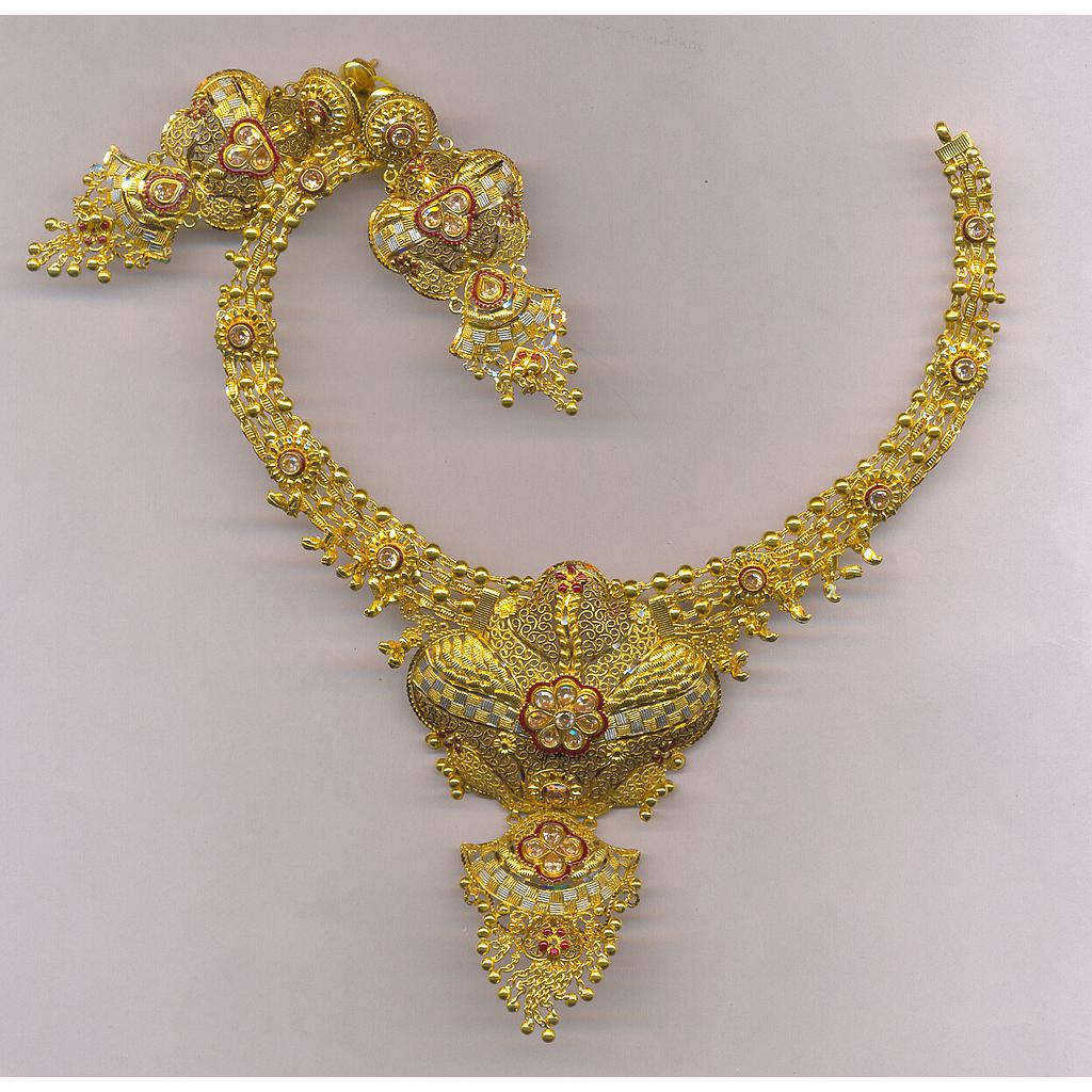 GOLD HALF SET ROUND PLAIN EXCLUSIVE