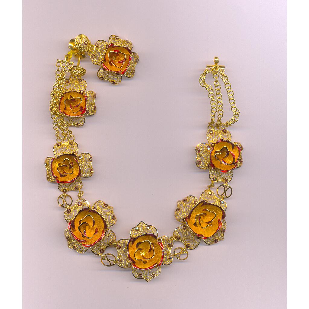 GOLD HALF SET ROUND PLAIN EXCLUSIVE