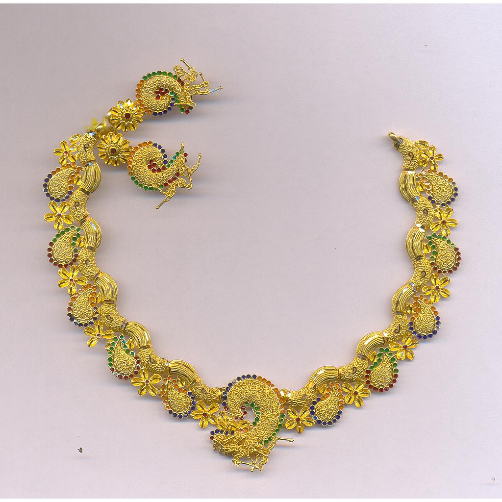 GOLD HALF SET ROUND PLAIN EXCLUSIVE