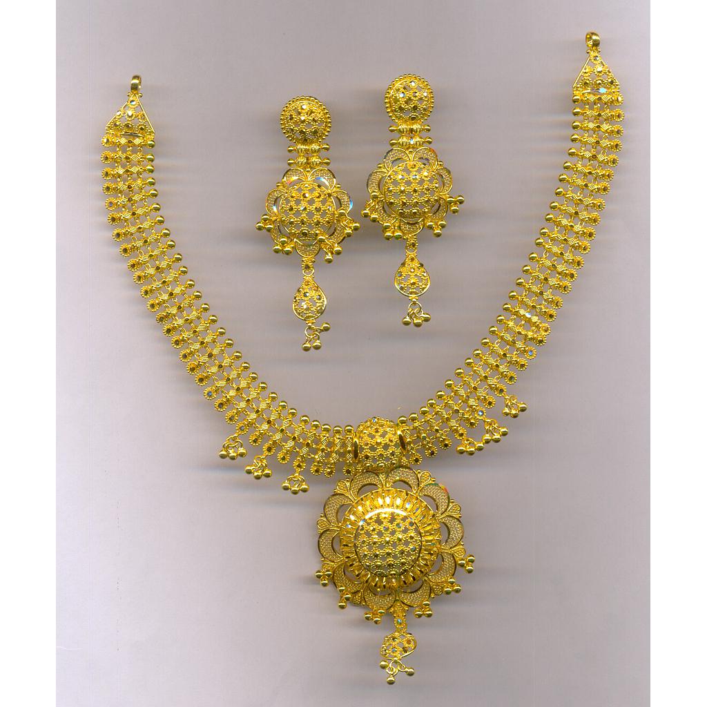 GOLD HALF SET ROUND PLAIN EXCLUSIVE