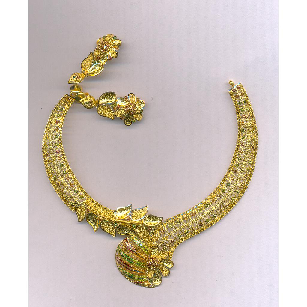 GOLD HALF SET ROUND PLAIN EXCLUSIVE