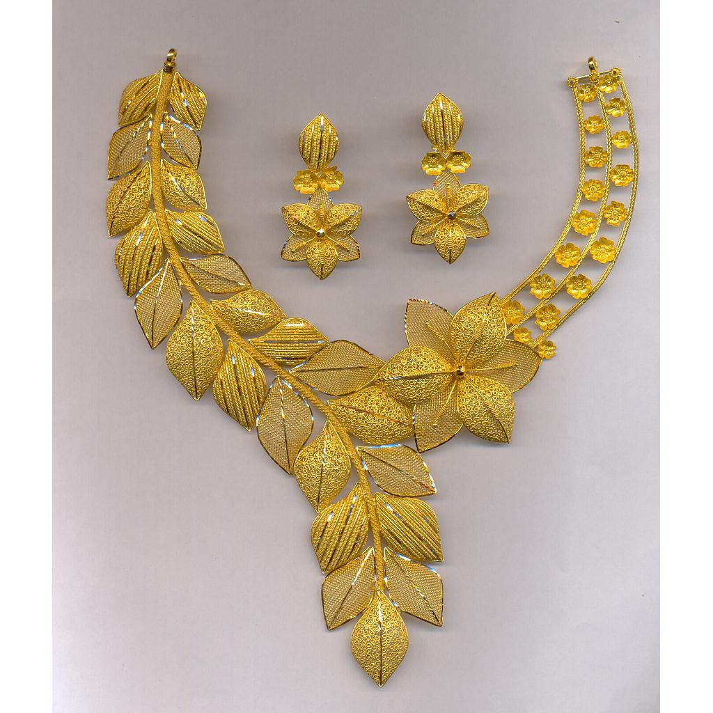 GOLD HALF SET ROUND PLAIN EXCLUSIVE