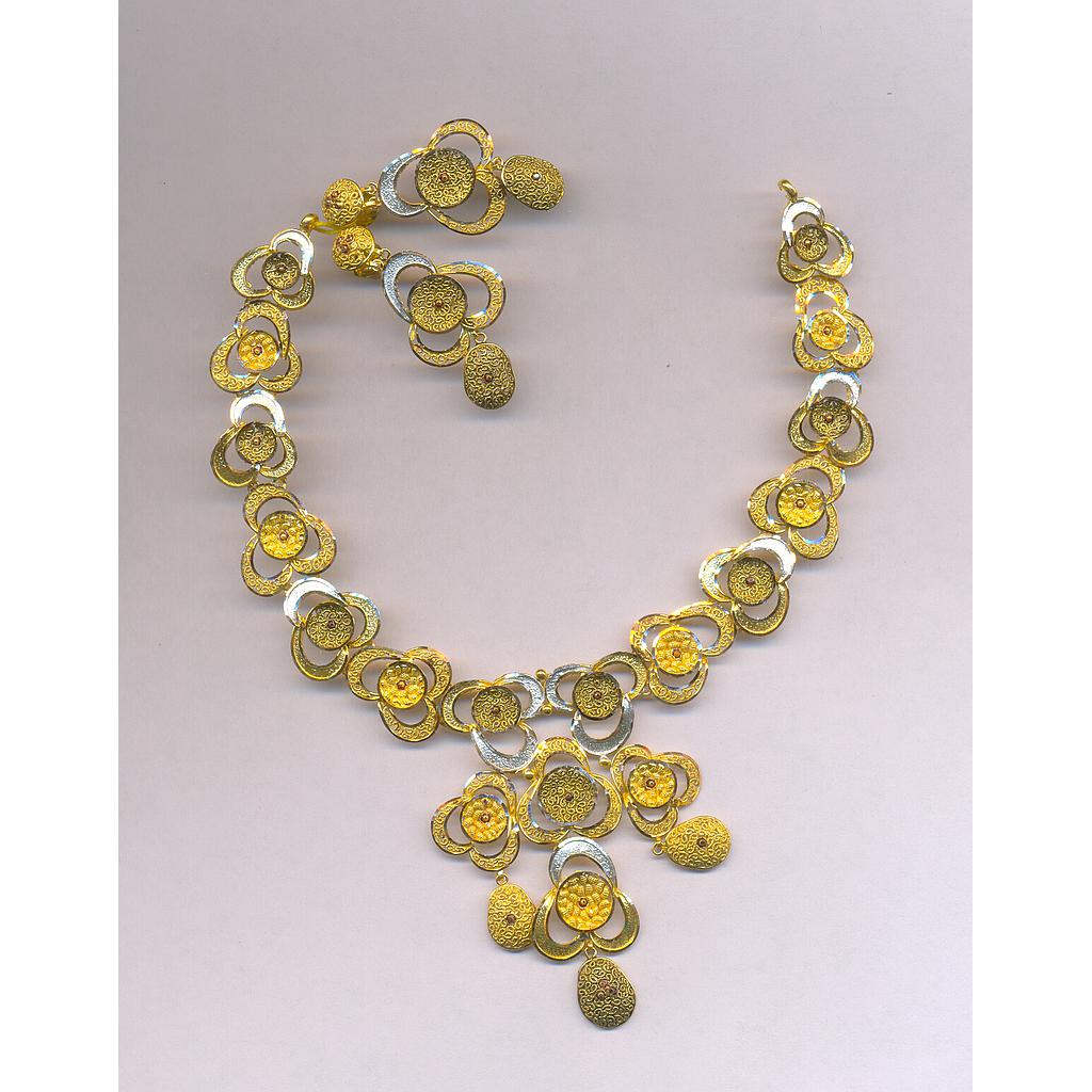 GOLD HALF SET ROUND PLAIN EXCLUSIVE