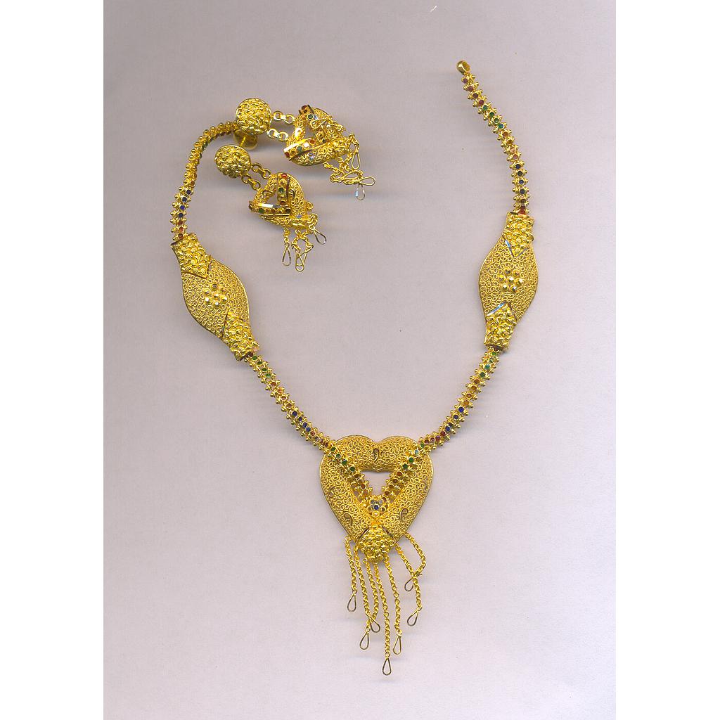 GOLD HALF SET ROUND PLAIN EXCLUSIVE