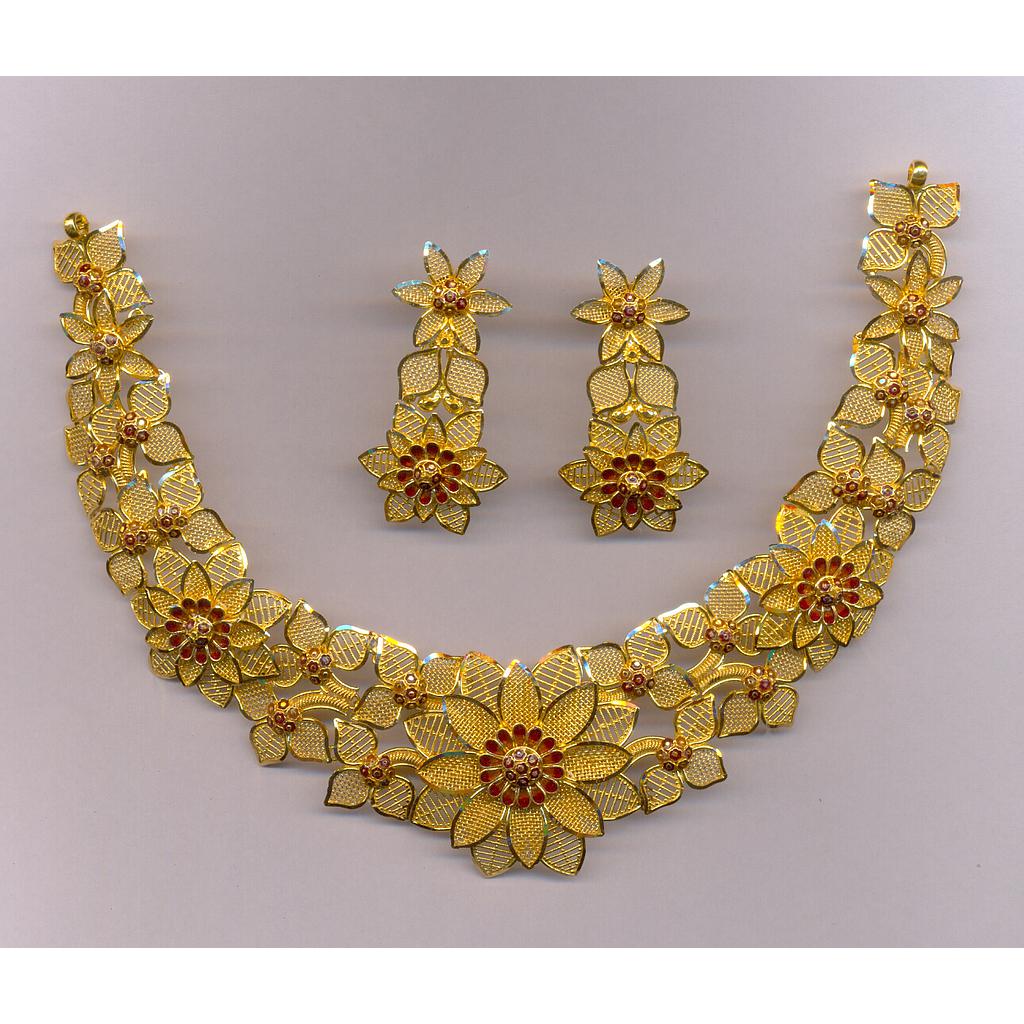 GOLD HALF SET ROUND PLAIN EXCLUSIVE