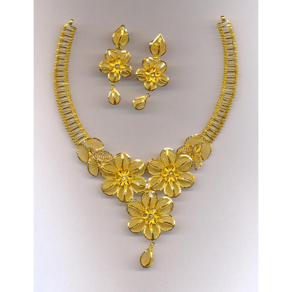 GOLD HALF SET ROUND PLAIN EXCLUSIVE