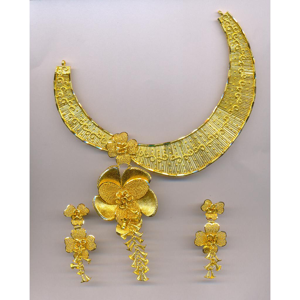 GOLD HALF SET ROUND PLAIN EXCLUSIVE