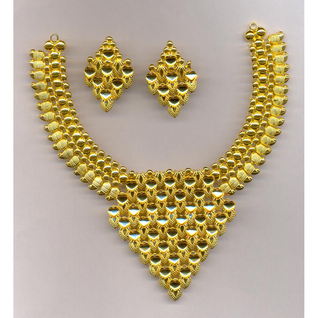 GOLD HALF SET ROUND PLAIN EXCLUSIVE