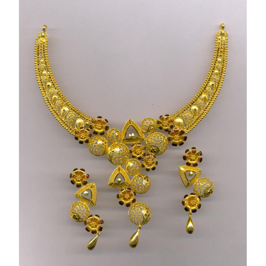 GOLD HALF SET ROUND PLAIN EXCLUSIVE