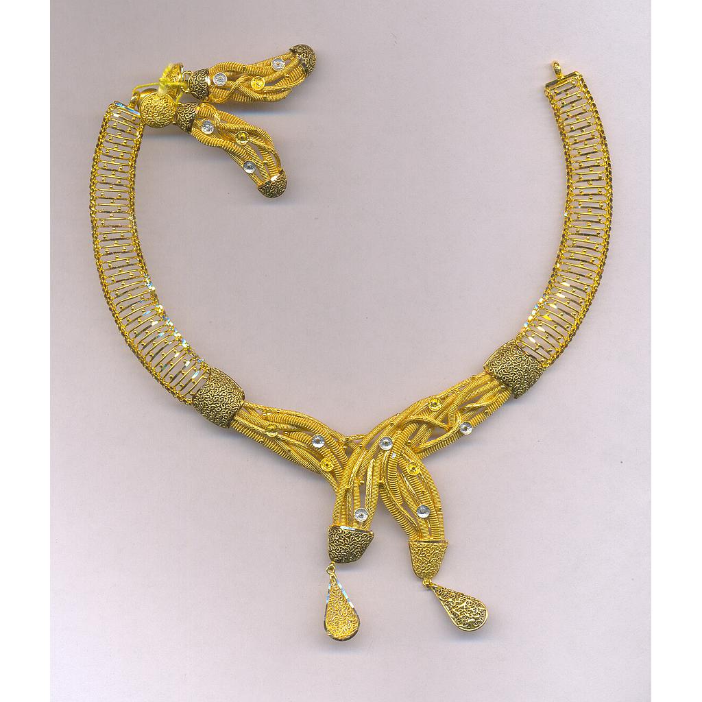 GOLD HALF SET ROUND PLAIN EXCLUSIVE