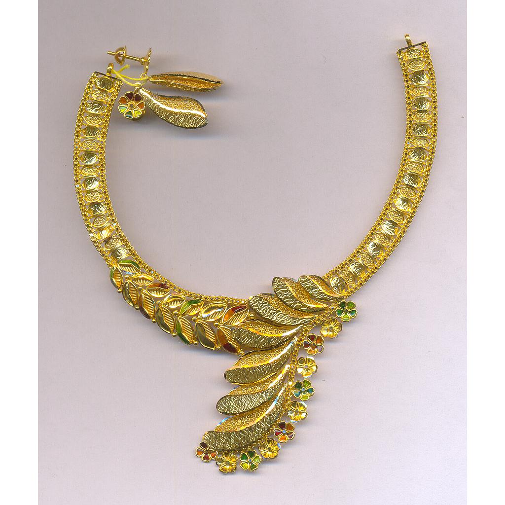 GOLD HALF SET ROUND PLAIN EXCLUSIVE
