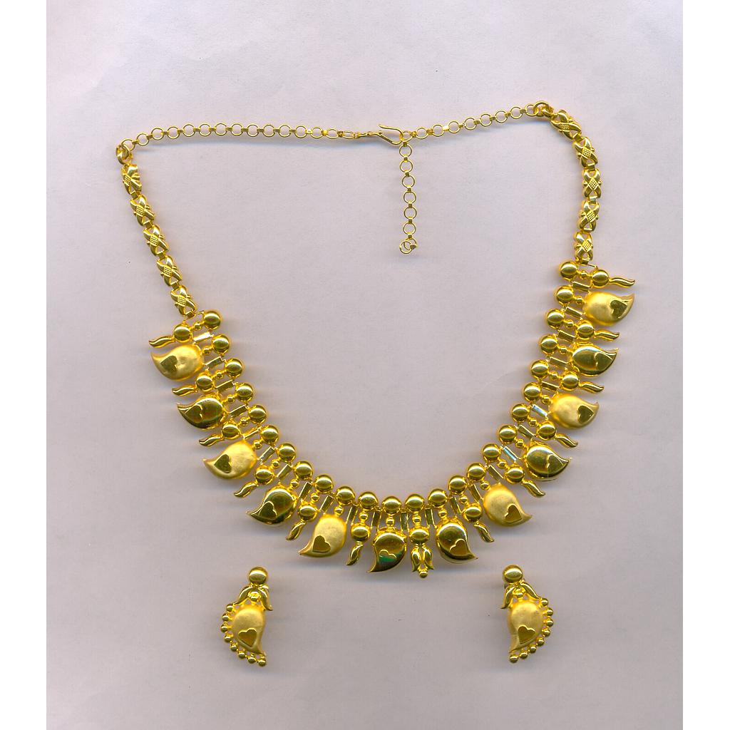 GOLD HALF SET ROUND PLAIN EXCLUSIVE