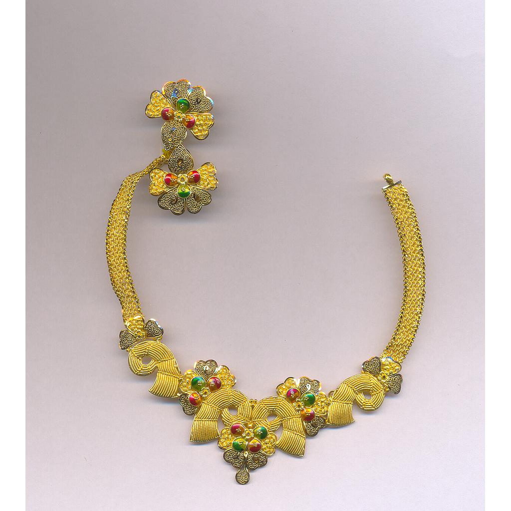 GOLD HALF SET ROUND PLAIN EXCLUSIVE