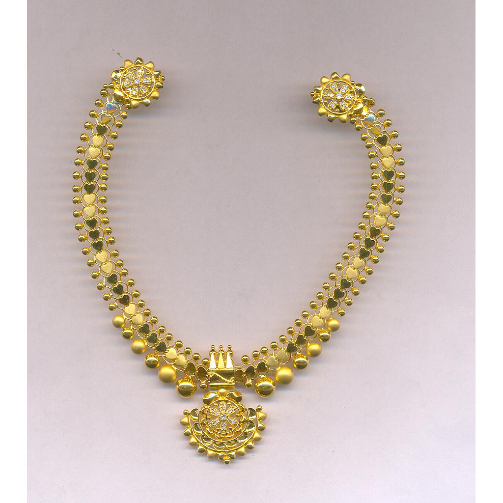 GOLD HALF SET ROUND PLAIN EXCLUSIVE