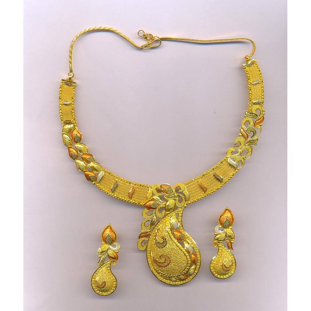GOLD HALF SET ROUND PLAIN EXCLUSIVE
