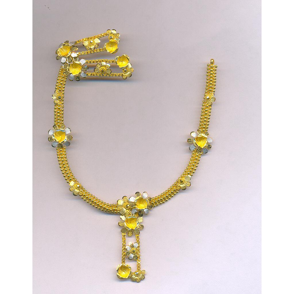 GOLD HALF SET ROUND PLAIN EXCLUSIVE