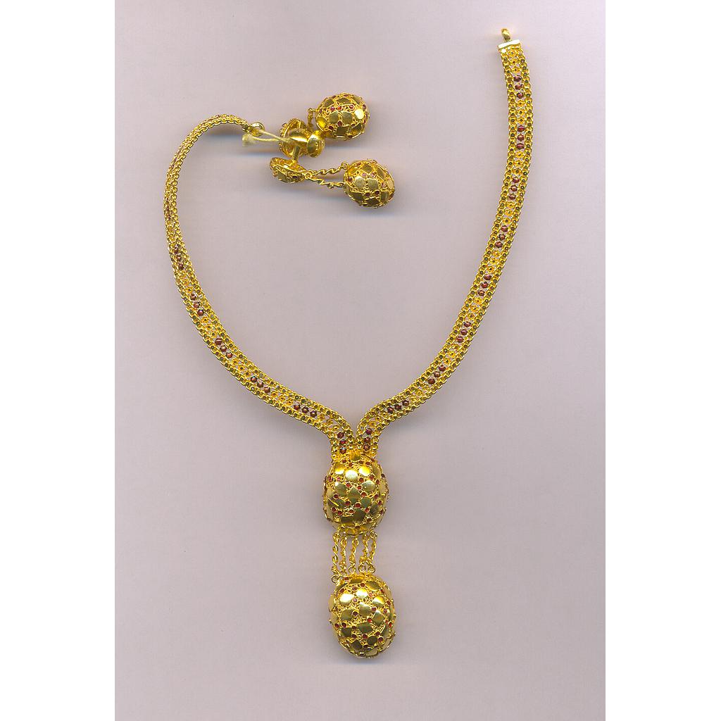 GOLD HALF SET ROUND PLAIN EXCLUSIVE