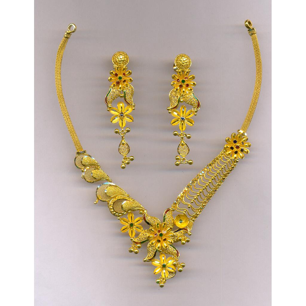GOLD HALF SET ROUND PLAIN EXCLUSIVE