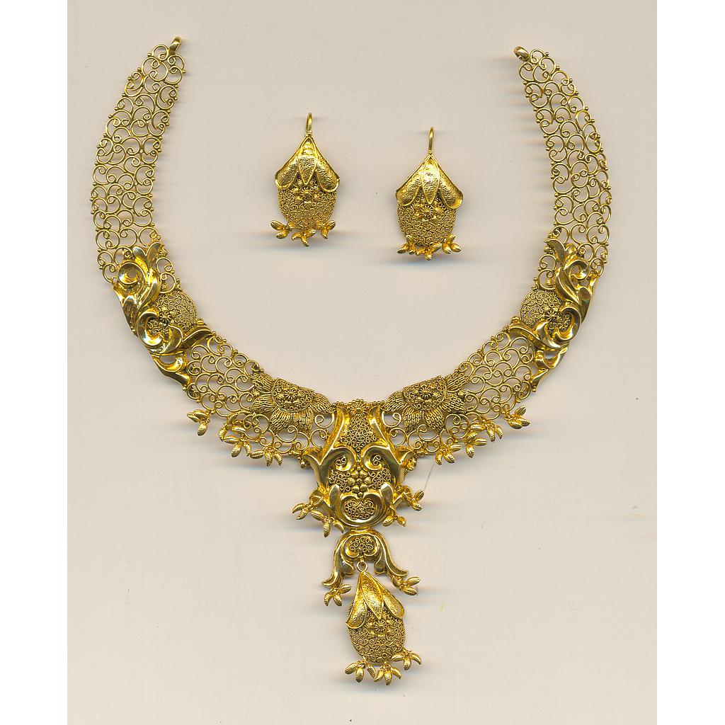 GOLD HALF SET ROUND PLAIN EXCLUSIVE