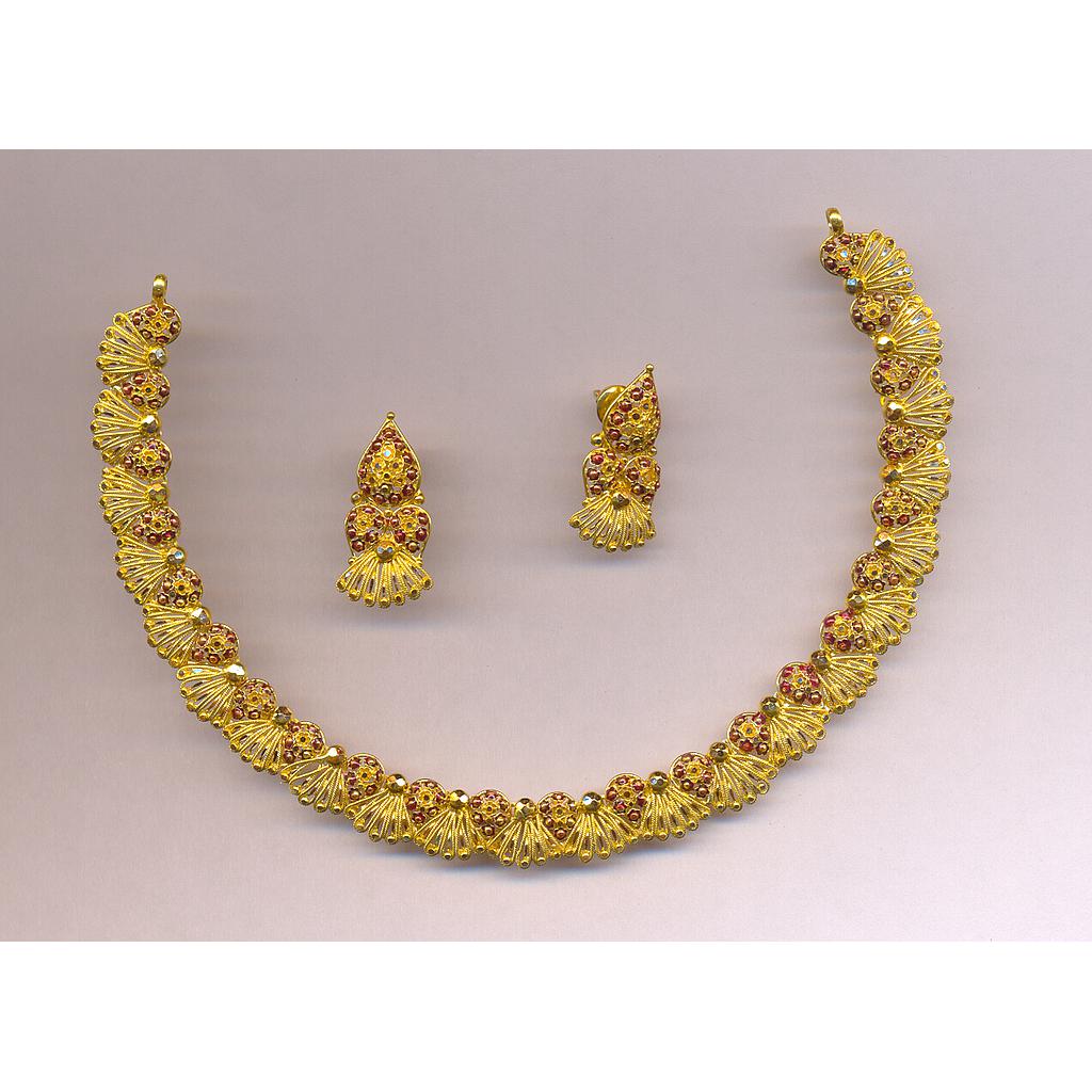 GOLD HALF SET ROUND PLAIN EXCLUSIVE