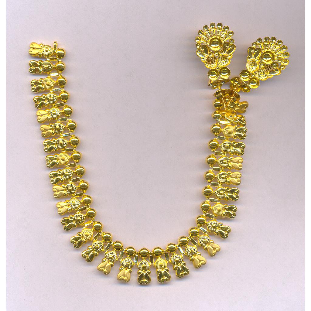 GOLD HALF SET ROUND PLAIN EXCLUSIVE