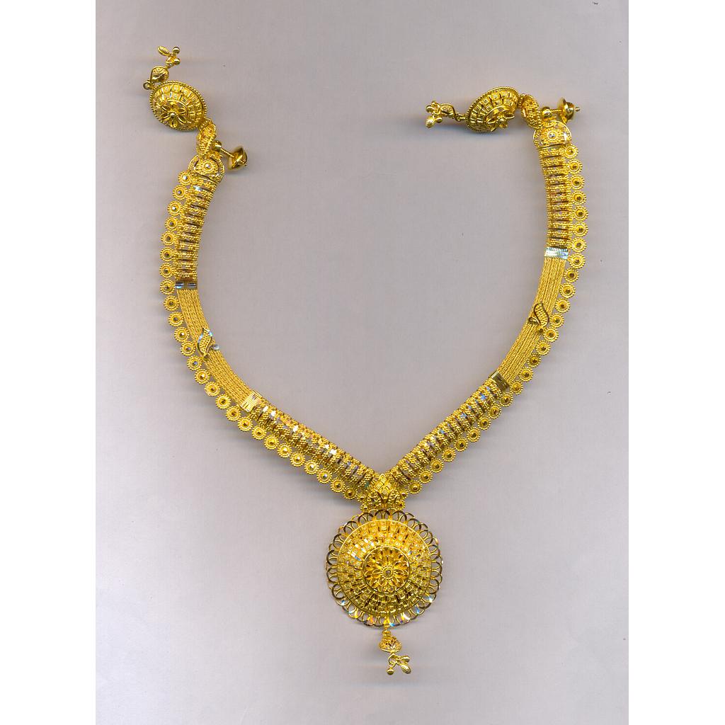 GOLD HALF SET ROUND PLAIN EXCLUSIVE