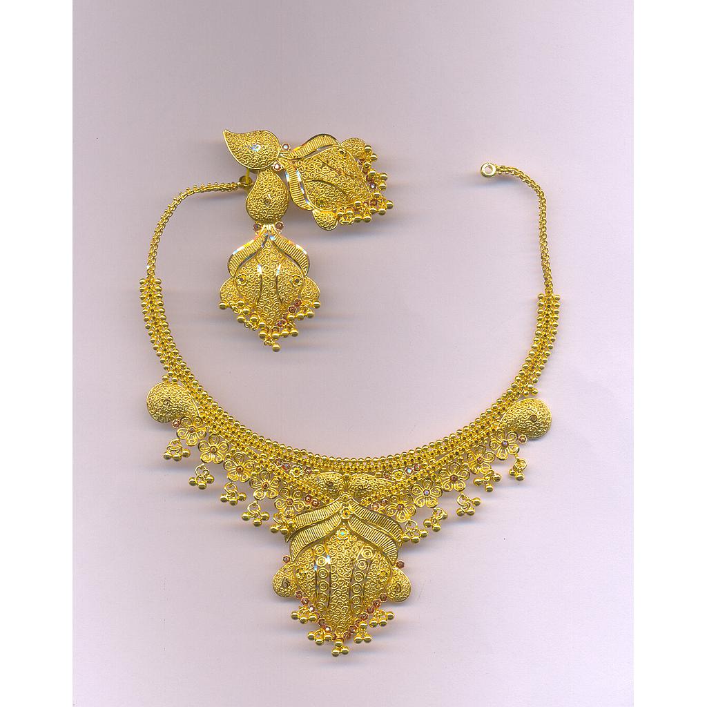 GOLD HALF SET ROUND PLAIN EXCLUSIVE