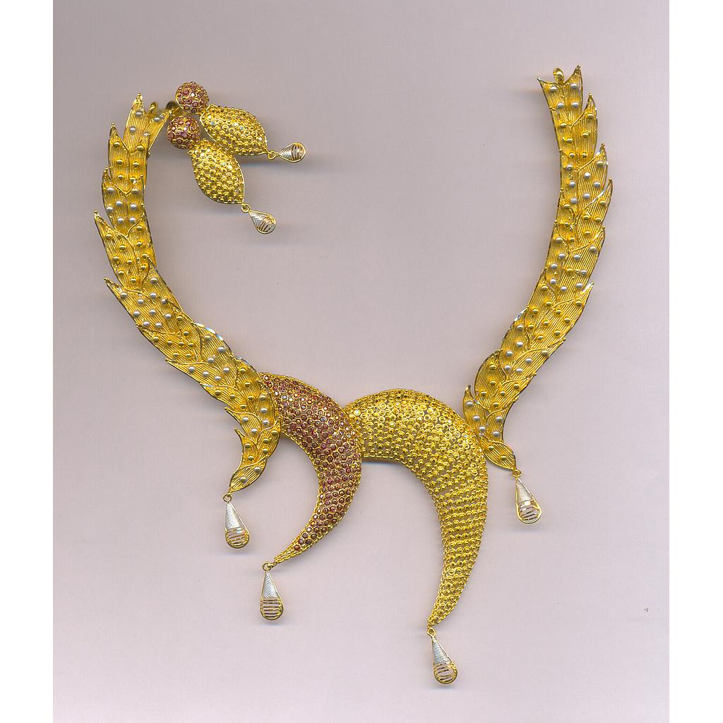 GOLD HALF SET ROUND PLAIN EXCLUSIVE