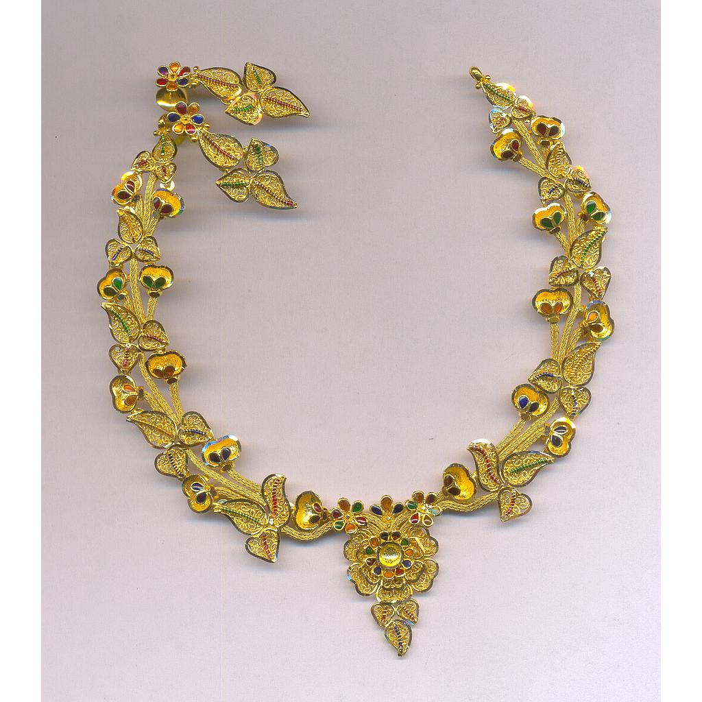 GOLD HALF SET ROUND PLAIN EXCLUSIVE