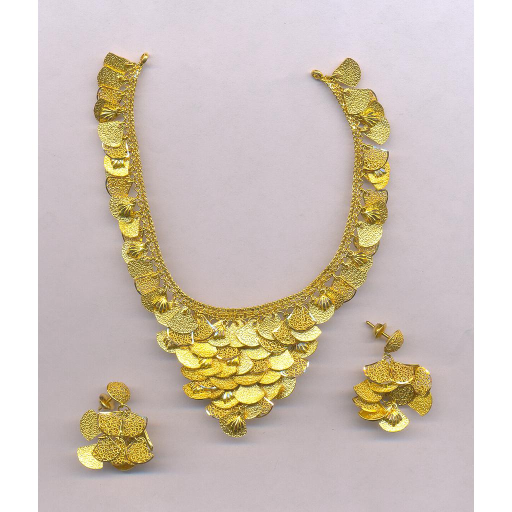 GOLD HALF SET ROUND PLAIN EXCLUSIVE