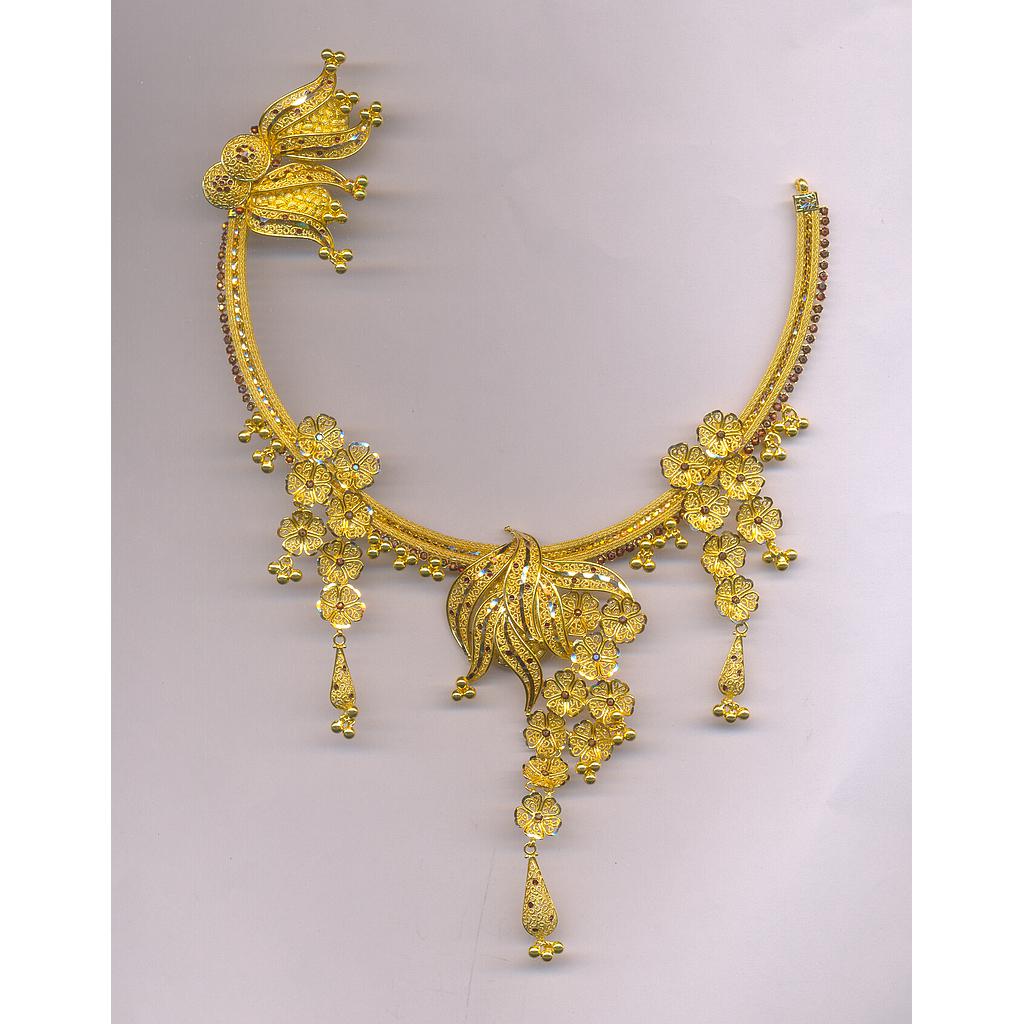 GOLD HALF SET ROUND PLAIN EXCLUSIVE