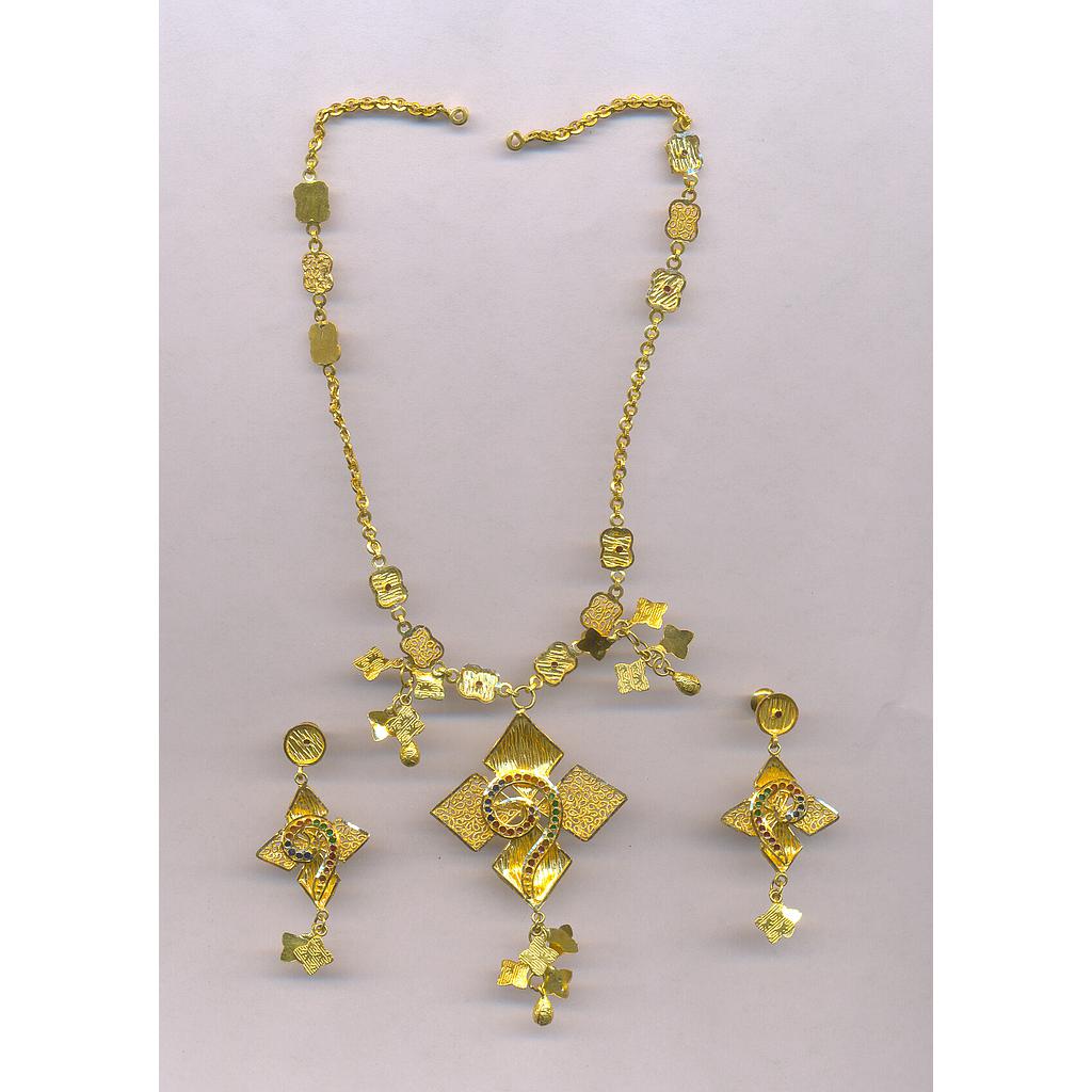 GOLD HALF SET ROUND PLAIN EXCLUSIVE
