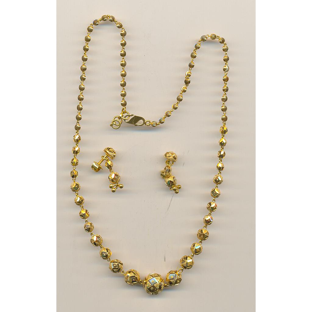 GOLD HALF SET ROUND PLAIN EXCLUSIVE