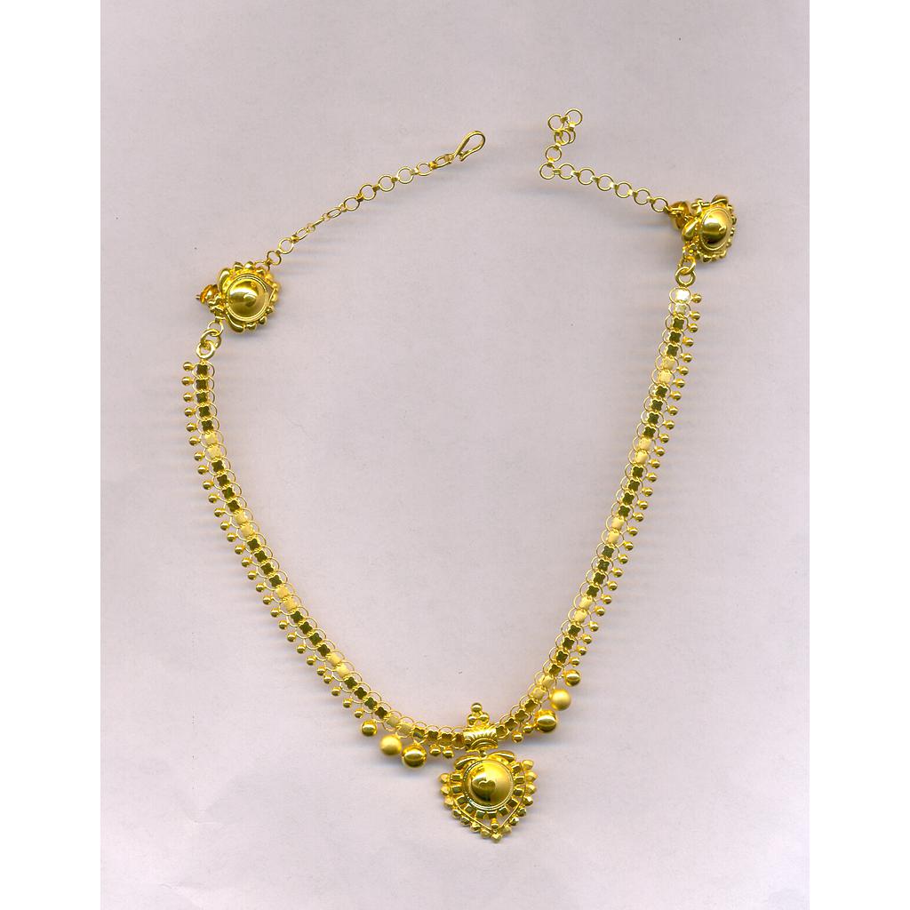 GOLD HALF SET ROUND PLAIN EXCLUSIVE