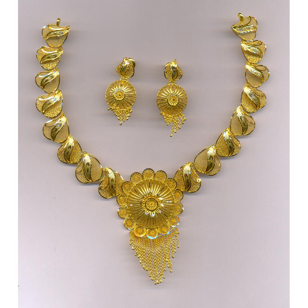 GOLD HALF SET ROUND PLAIN EXCLUSIVE