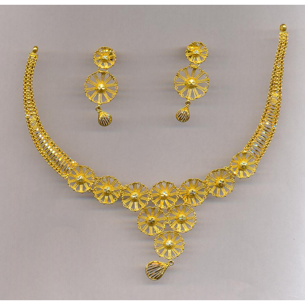 GOLD HALF SET ROUND PLAIN EXCLUSIVE