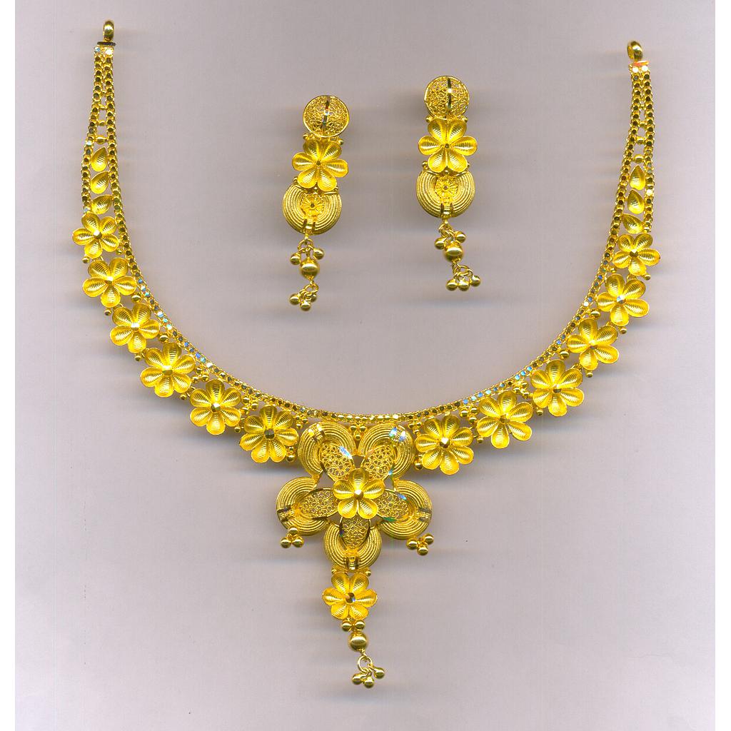 GOLD HALF SET ROUND PLAIN EXCLUSIVE