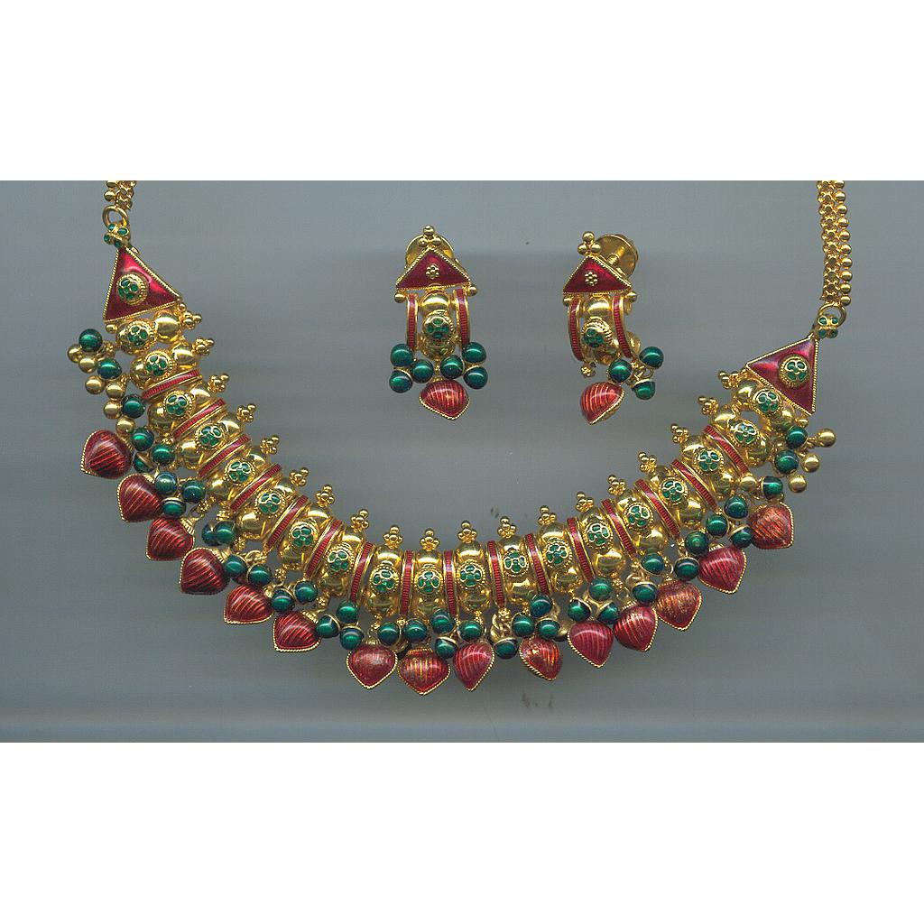 GOLD HALF SET ROUND PLAIN EXCLUSIVE