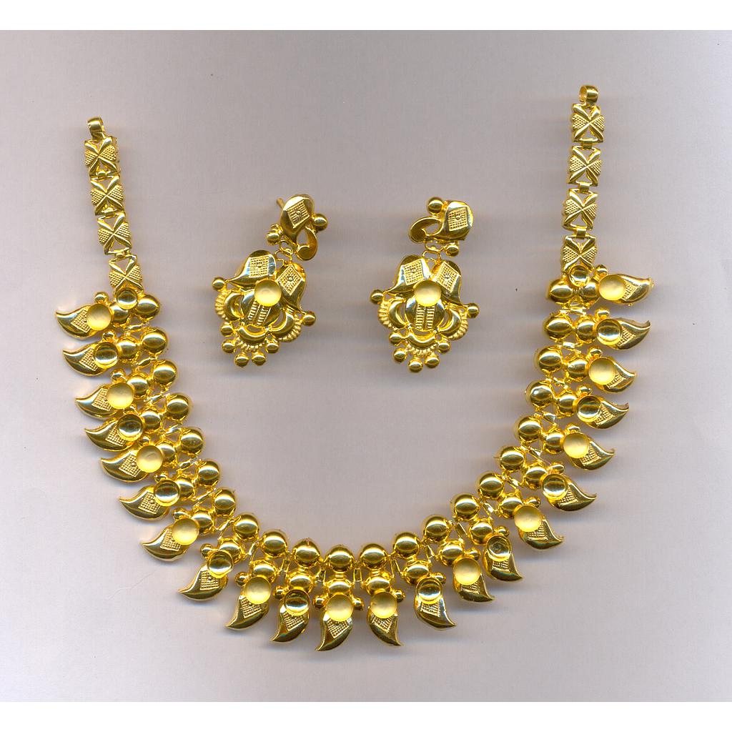GOLD HALF SET ROUND PLAIN EXCLUSIVE